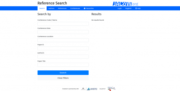 JACoW Reference Search